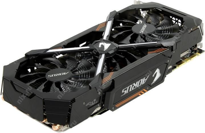 Видеокарта Gigabyte PCI-Ex GeForce GTX 1080 Ti Aorus 11GB GDDR5X (352bit) (1569/11010) (DVI, 3 x HDMI, 3 x Display Port) (GV-N108TAORUS-11GD) Б/У 2332377 фото