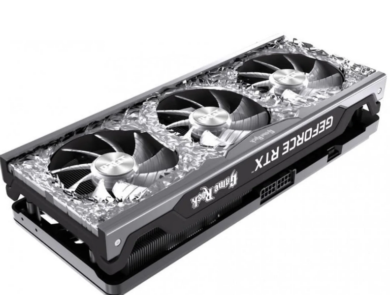 Видеокарта Palit RTX 3070Ti 8Gb GameRock OC (NED307TT19P2-1047G) (GDDR6X, 256 bit, PCI-E v4.0) Б/у 8051 фото