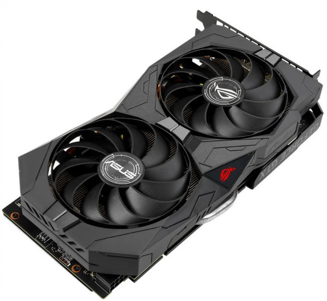 Видеокарта ASUS GTX 1660 6Gb Super ROG Strix Advanced Edition (ROG-STRIX-GTX1660S-A6G-GAMING) (GDDR6, 192 bit, PCI-E 3.0 x16) Б/у 120034 фото