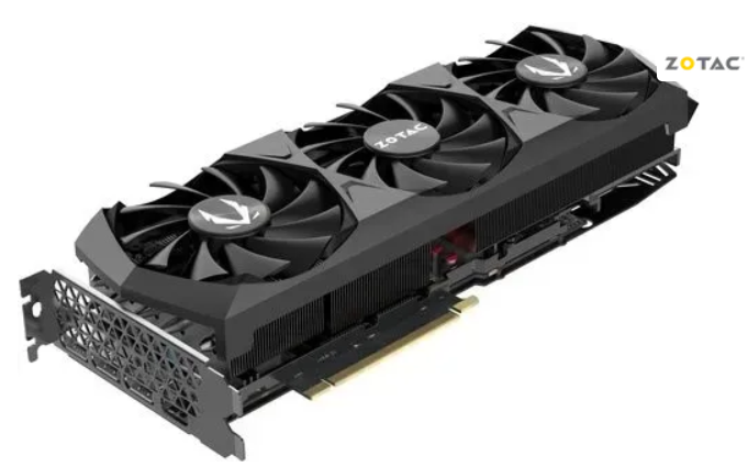 Видеокарта Zotac RTX 3080 10 GB Trinity GDDR6X Б/У 2011 фото