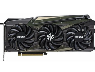Видеокарта Inno3D RTX 3070 8Gb iCHILL X3 (M30703-08D6-1710VA38) (GDDR6, 256 bit, PCI-E v4.0 x16) Б/у 15002 фото