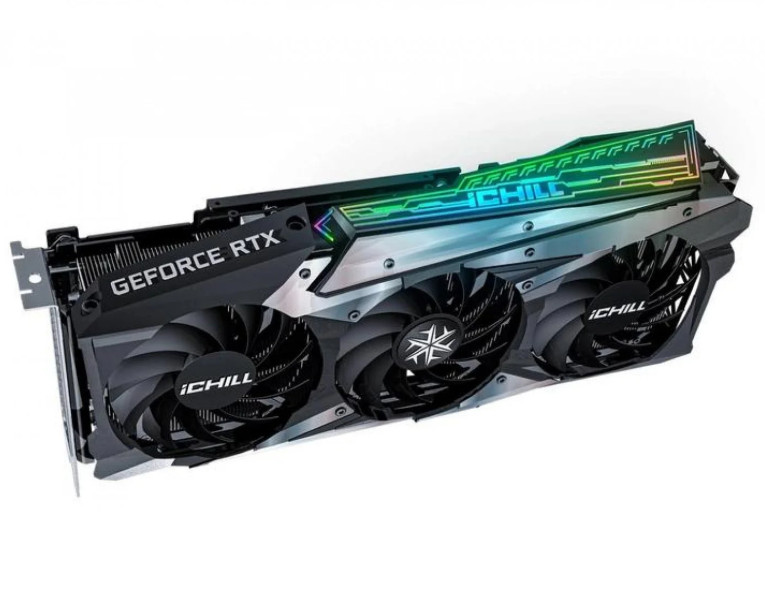 Відеокарта Inno3D RTX 3070 8Gb iCHILL X3 (M30703-08D6-1710VA38) (GDDR6, 256 bit, PCI-E v4.0 x16) Б/в 15002 фото Відеокарта Inno3D RTX 3070 8Gb iCHILL X3 (M30703-08D6-1710VA38) (GDDR6, 256 bit, PCI-E v4.0 x16) Б/в 15002 фото